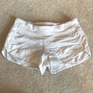 2” inseam size 4 lulu running shorts
